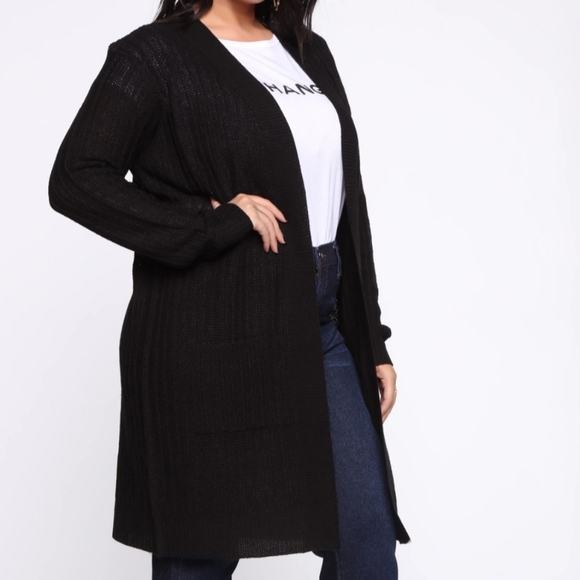 💥2X Ribbed Cardigan - Picture 2 of 5